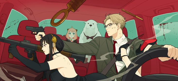 Banner de spy x family